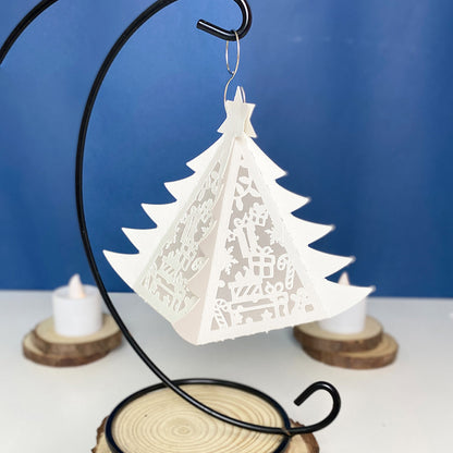 Xmas 4 – 3D Lantern SVG File for Cricut & Silhouette