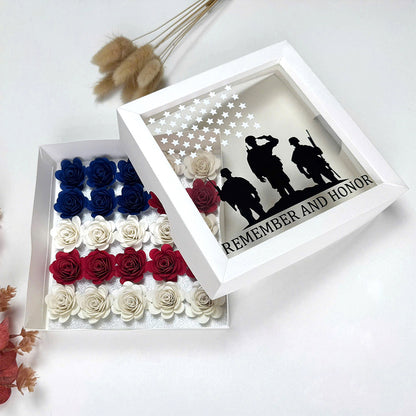 Memorial Day – 3D Shadow Box SVG File for Cricut & Silhouette