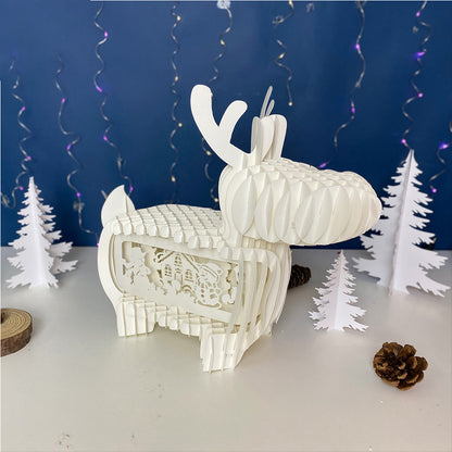 Snowman – 3D Pop-Up Card SVG File for Cricut & Silhouette
