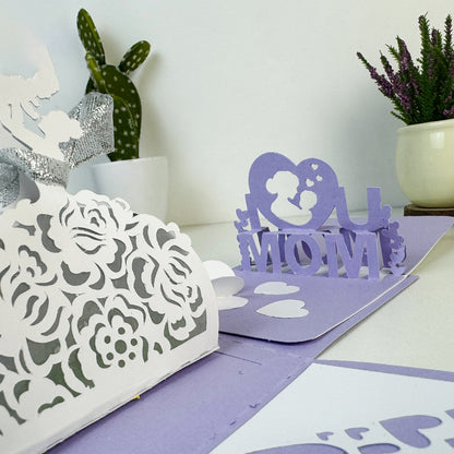Mother's Day 4 – 3D Box SVG File for Cricut & Silhouette