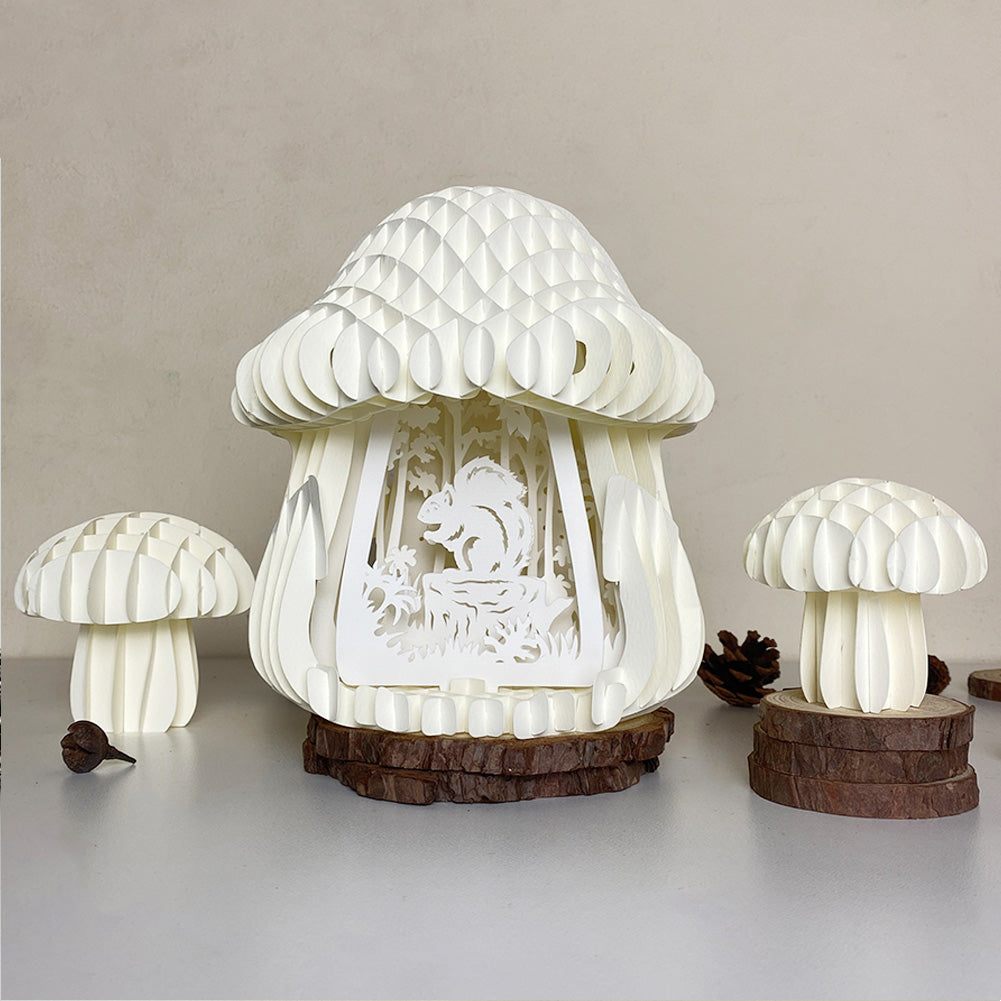 Squirrel – 3D Pop-Up Card SVG File for Cricut & Silhouette