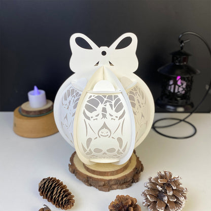 Halloween Bat – 3D Lantern SVG File for Cricut & Silhouette
