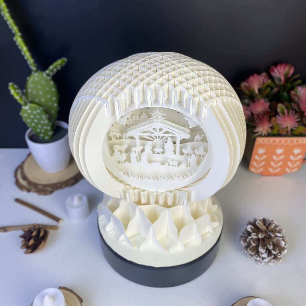 Nativity – 3D Pop-Up Card SVG File for Cricut & Silhouette
