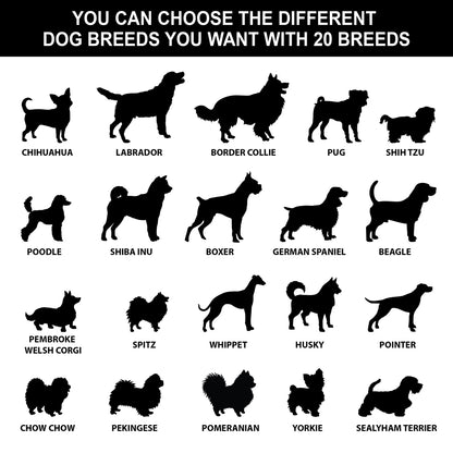 Dog Bundle – 3D Shadow Box SVG File for Cricut & Silhouette