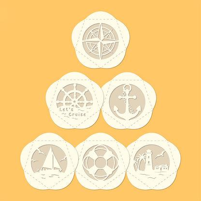Nautical Icon – 3D Lantern SVG File for Cricut & Silhouette