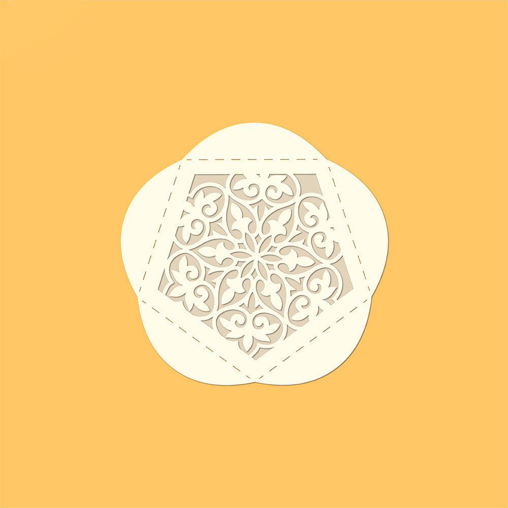 Mandala – 3D Lantern SVG File for Cricut & Silhouette