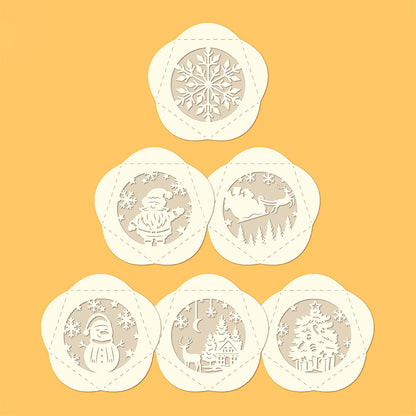 Merry Chrismas – 3D Lantern SVG File for Cricut & Silhouette