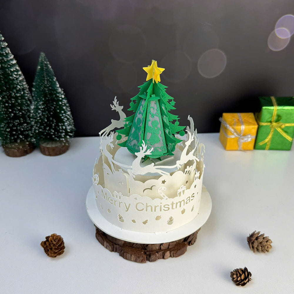 Christmas – 3D Lantern SVG File for Cricut & Silhouette