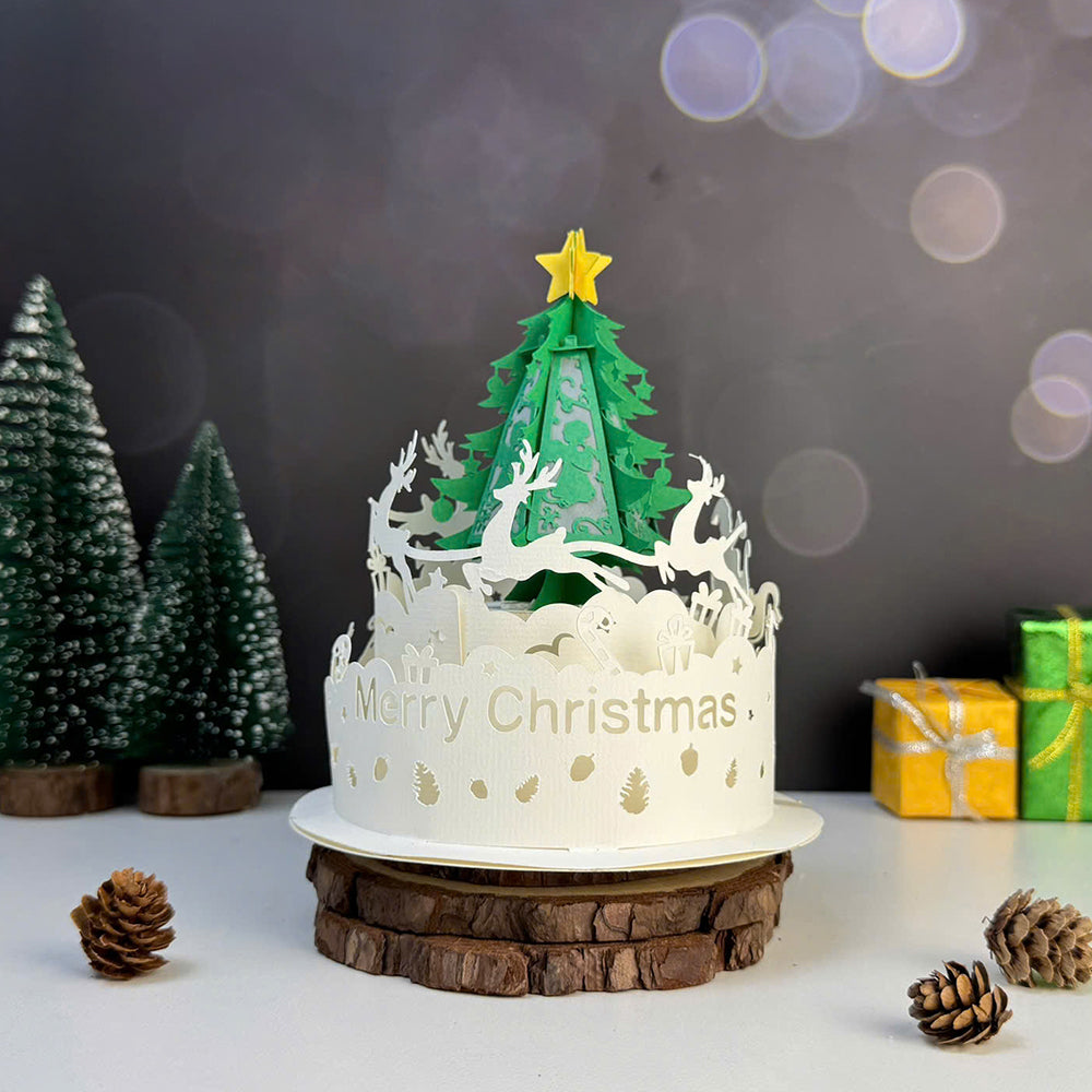 Christmas – 3D Lantern SVG File for Cricut & Silhouette