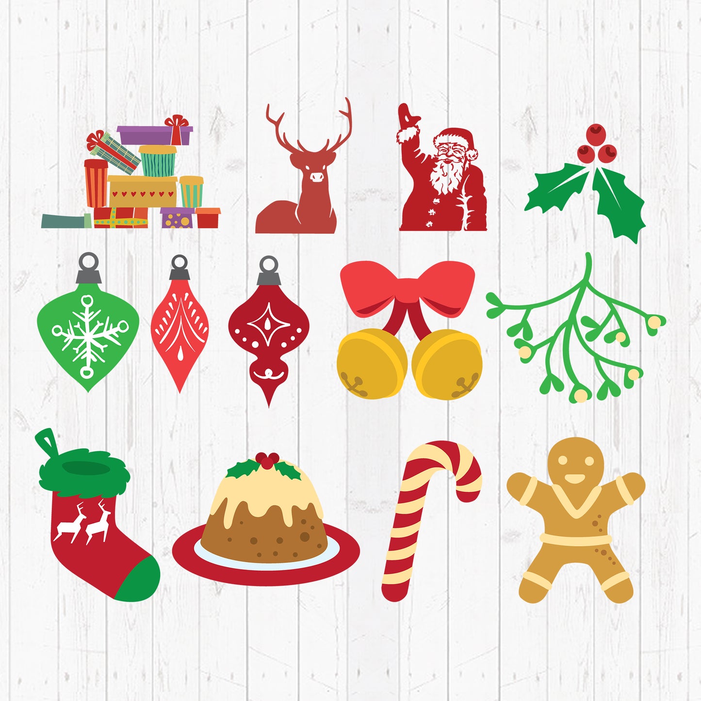 Christmas Decorations - Christmas Cricut File - VEKTOR KRAFT