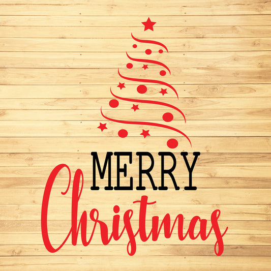 Christmas Tree 2 - Christmas Cricut File - VEKTOR KRAFT