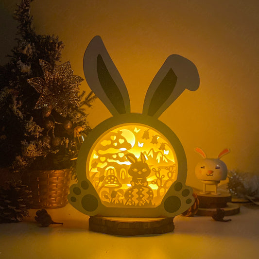 Easter 5 – 3D Bunny Box 2 File - Cricut File - VEKTOR KRAFT