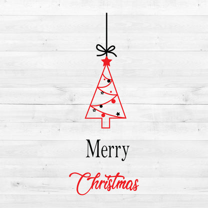 Christmas Tree 3 - Christmas Cricut File - VEKTOR KRAFT