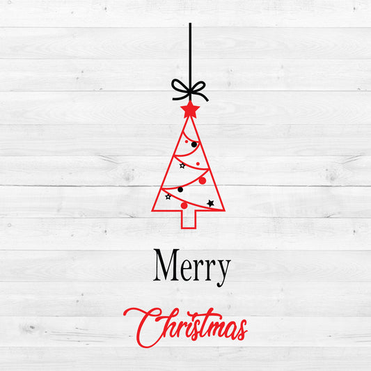 Christmas Tree 3 - Christmas Cricut File - VEKTOR KRAFT