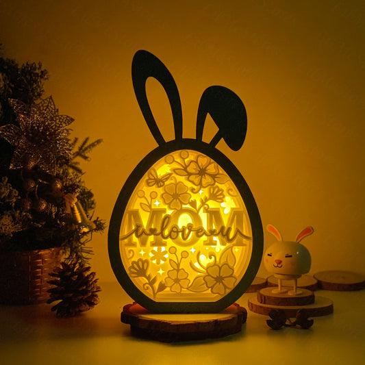 Mother's Day – 3D Bunny Box 3 File - Cricut File - VEKTOR KRAFT