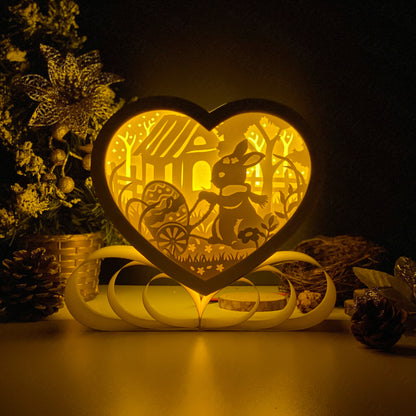 Easter 2 – 3D Heart Box 1 File - Cricut File - VEKTOR KRAFT