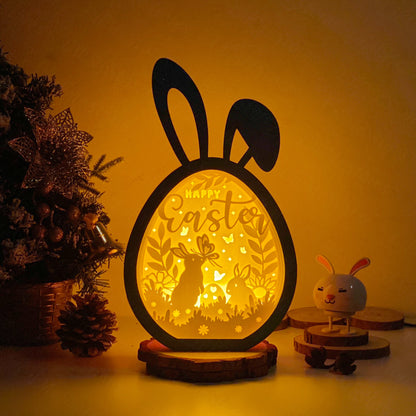 Easter 1 – 3D Bunny Box 3 File - Cricut File - VEKTOR KRAFT