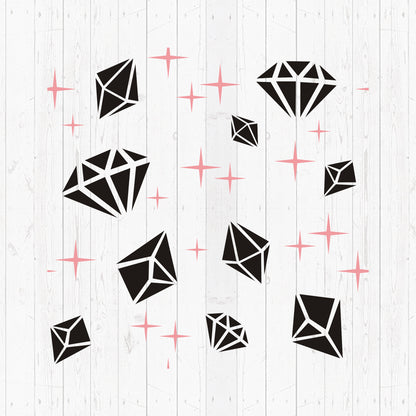 Diamond Pattern – 3D Lantern SVG File for Cricut & Silhouette
