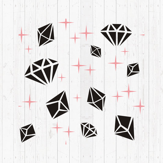 Diamond Pattern - Cricut File - VEKTOR KRAFT
