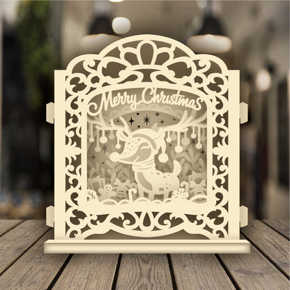 Christmas 5 – 3D Pop-Up Card SVG File for Cricut & Silhouette