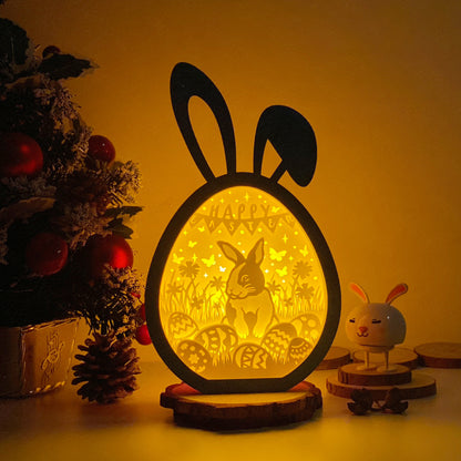 Easter 9 – 3D Bunny Box 3 File - Cricut File - VEKTOR KRAFT