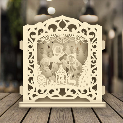 Christmas 4 – 3D Pop-Up Card SVG File for Cricut & Silhouette