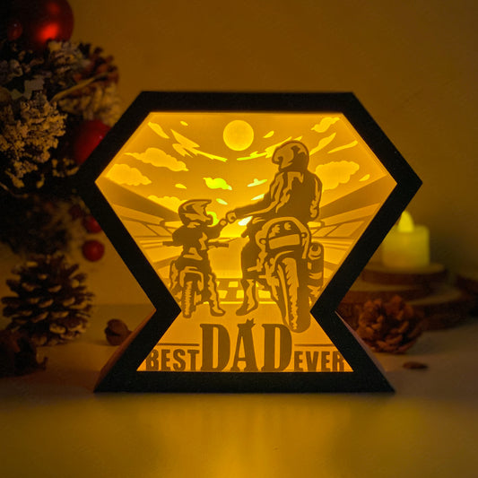 Father's Day 4 – 3D Diamond Box  File - Cricut File - VEKTOR KRAFT
