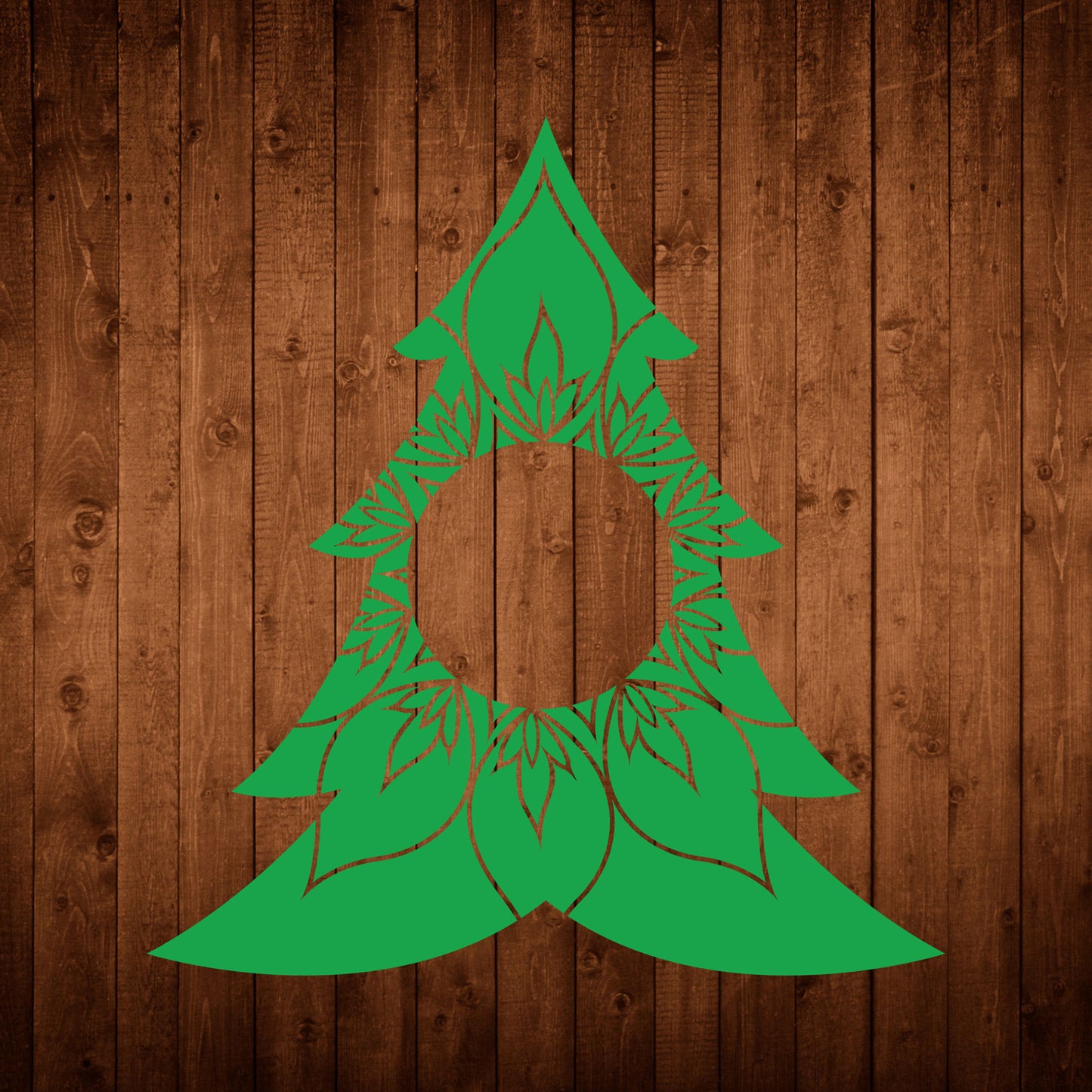 Christmas Tree 4 - Christmas Cricut File - VEKTOR KRAFT