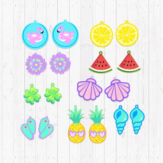 Earring Bundle - Cricut File - VEKTOR KRAFT