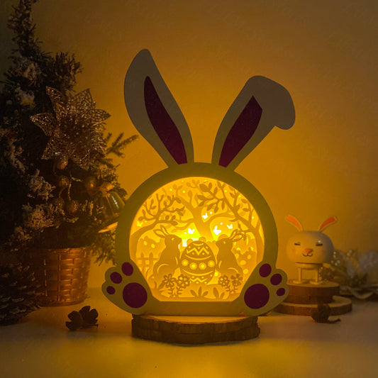 Easter 6 – 3D Bunny Box 2 File - Cricut File - VEKTOR KRAFT