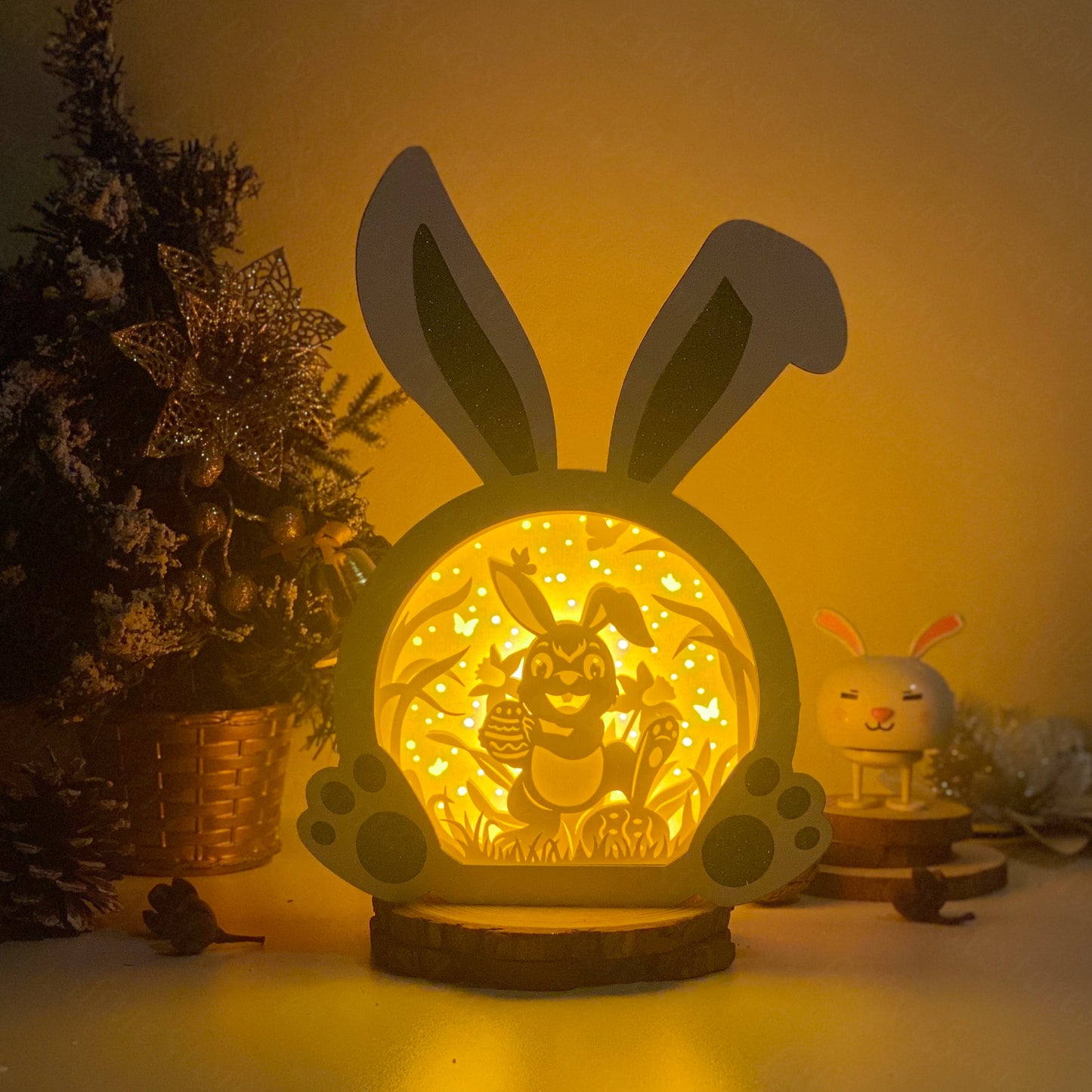 Easter 4 – 3D Bunny Box 2 File - Cricut File - VEKTOR KRAFT