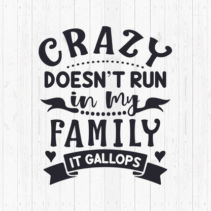 Crazy Family - Cricut File - VEKTOR KRAFT