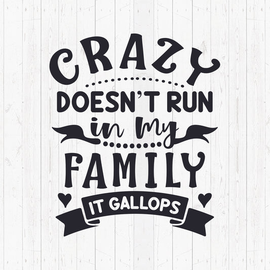 Crazy Family - Cricut File - VEKTOR KRAFT