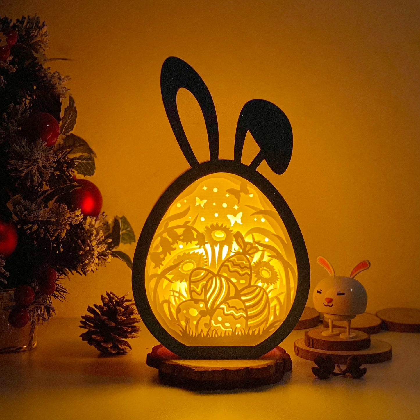 Easter 2 – 3D Bunny Box 3 File - Cricut File - VEKTOR KRAFT