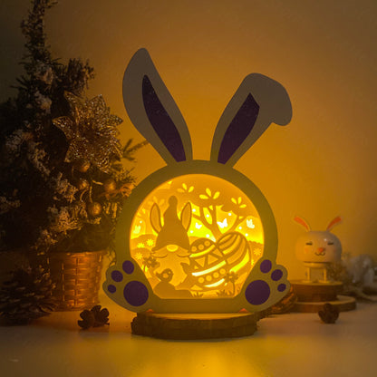 Easter Gnome 2 – 3D Bunny Box 2 File - Cricut File - VEKTOR KRAFT