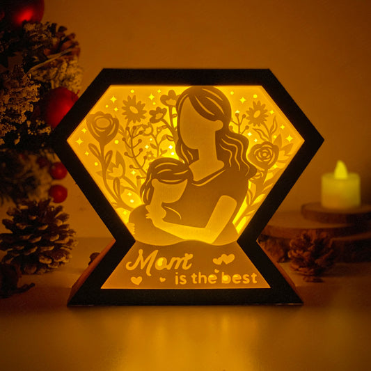 Mother's Day 1 – 3D Diamond Box  File - Cricut File - VEKTOR KRAFT