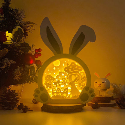 Easter 2 – 3D Bunny Box 2 File - Cricut File - VEKTOR KRAFT