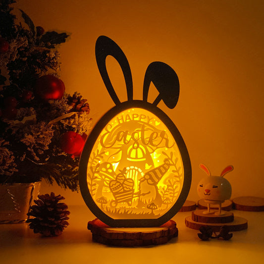 Easter Gnome 2 – 3D Bunny Box 3 File - Cricut File - VEKTOR KRAFT