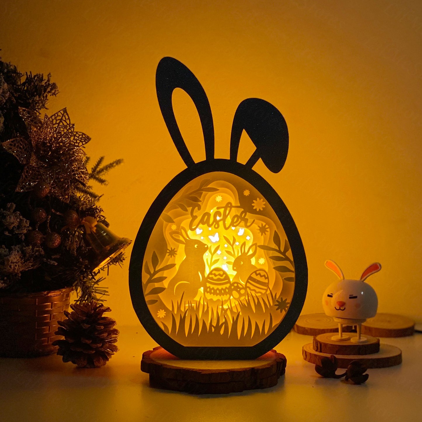 Easter 5 – 3D Bunny Box 3 File - Cricut File - VEKTOR KRAFT