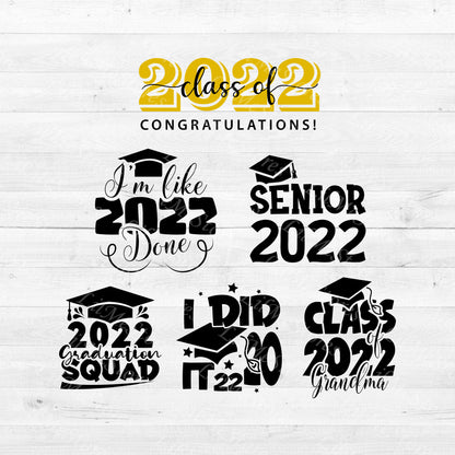 Class Of 2022 - Cricut File - VEKTOR KRAFT
