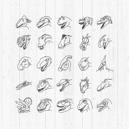 Dinosaur – 3D Lightbox SVG File for Cricut & Silhouette