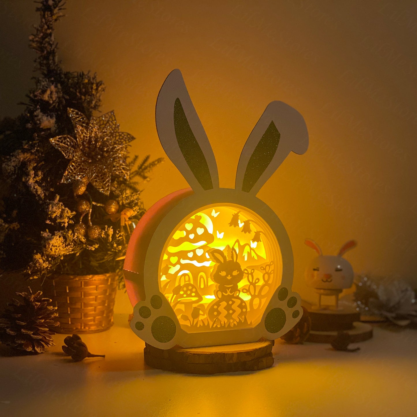 Easter 5 – 3D Bunny Box 2 File - Cricut File - VEKTOR KRAFT
