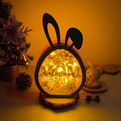 Mother's Day – 3D Bunny Box 3 File - Cricut File - VEKTOR KRAFT