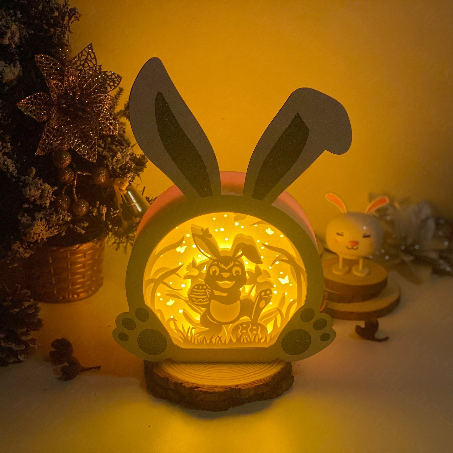 Easter 4 – 3D Bunny Box 2 File - Cricut File - VEKTOR KRAFT