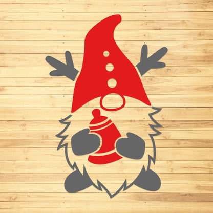Christmas Gnome 3 - Christmas Cricut File - VEKTOR KRAFT