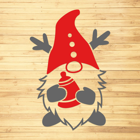 Christmas Gnome 3 - Christmas Cricut File - VEKTOR KRAFT