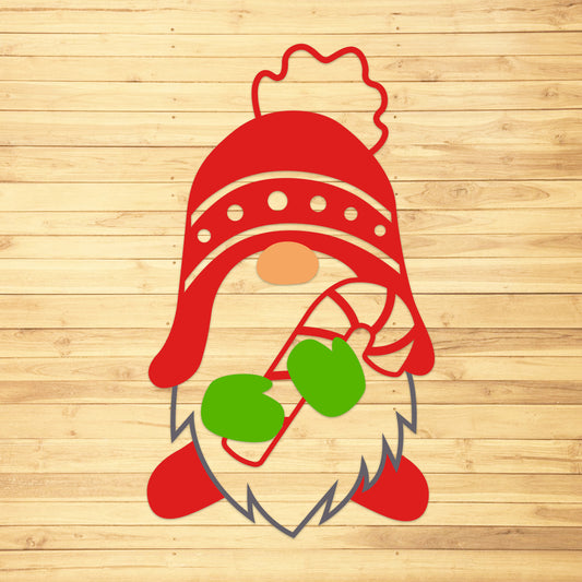 Christmas Gnome 2 - Christmas Cricut File - VEKTOR KRAFT