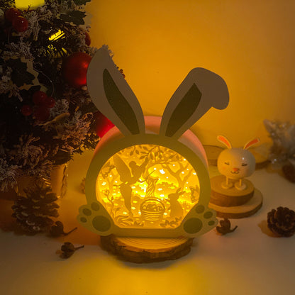 Easter 3 – 3D Bunny Box 2 File - Cricut File - VEKTOR KRAFT