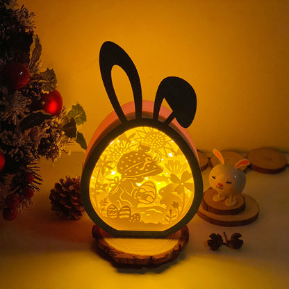 Easter 3 – 3D Bunny Box 3 File - Cricut File - VEKTOR KRAFT