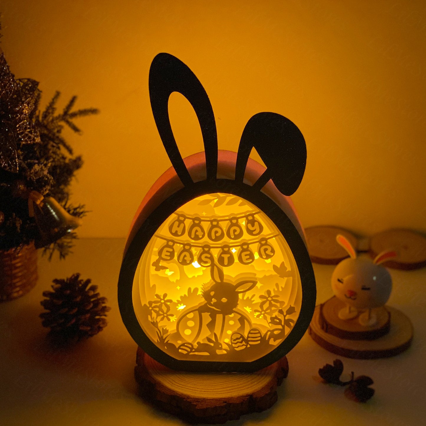 Easter 7 – 3D Bunny Box 3 File - Cricut File - VEKTOR KRAFT